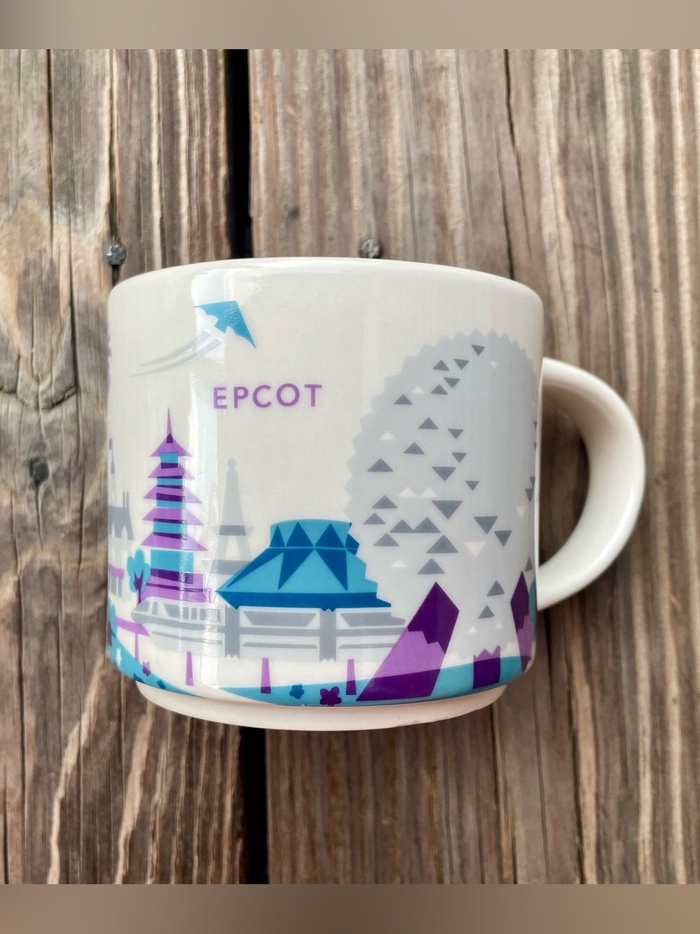 Starbucks - EPCOT- You are Here mug- Disney Parks